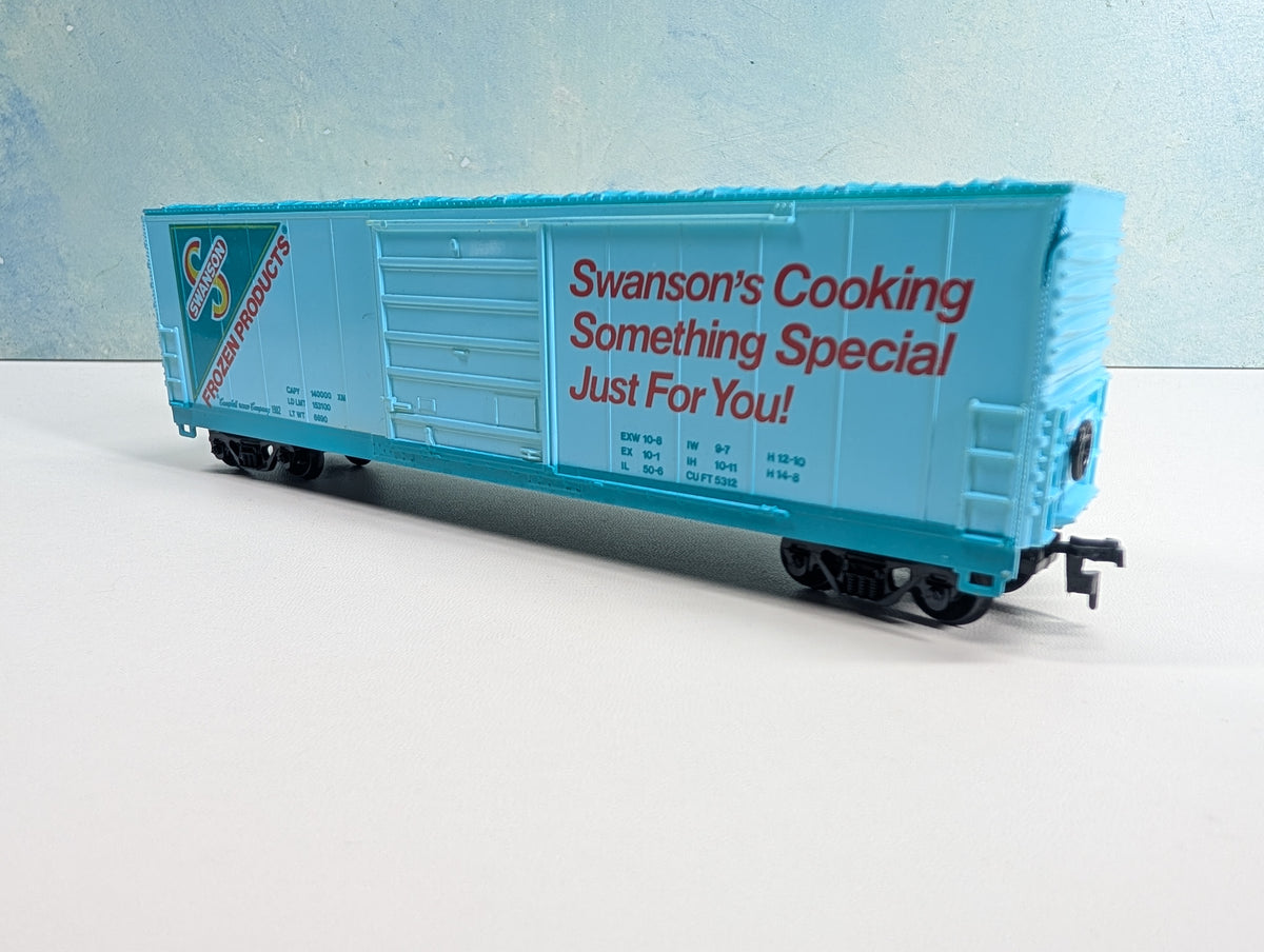 USED Life-Like HO Scale 50' SD Box Car Swanson's Frozen Campbell's