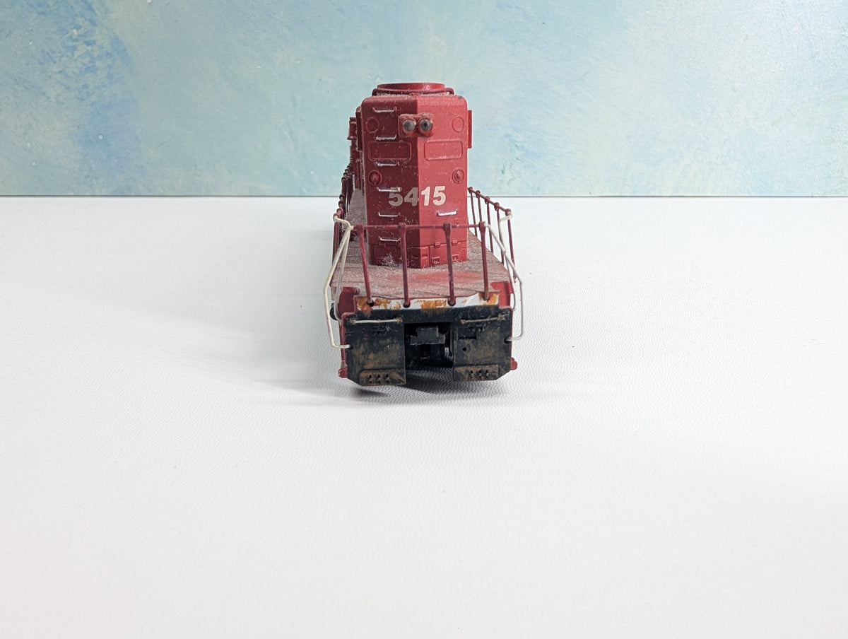 USED Athearn HO Scale SD40-2 Diesel Locomotive Canadian Pacific CP #5415 Weathered Ditch Lights - Tested! DC