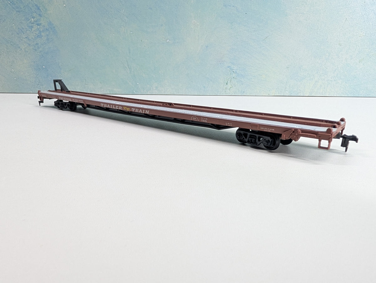 USED Athearn HO Scale 85' Flat Car Trailer Train TTAX #970010