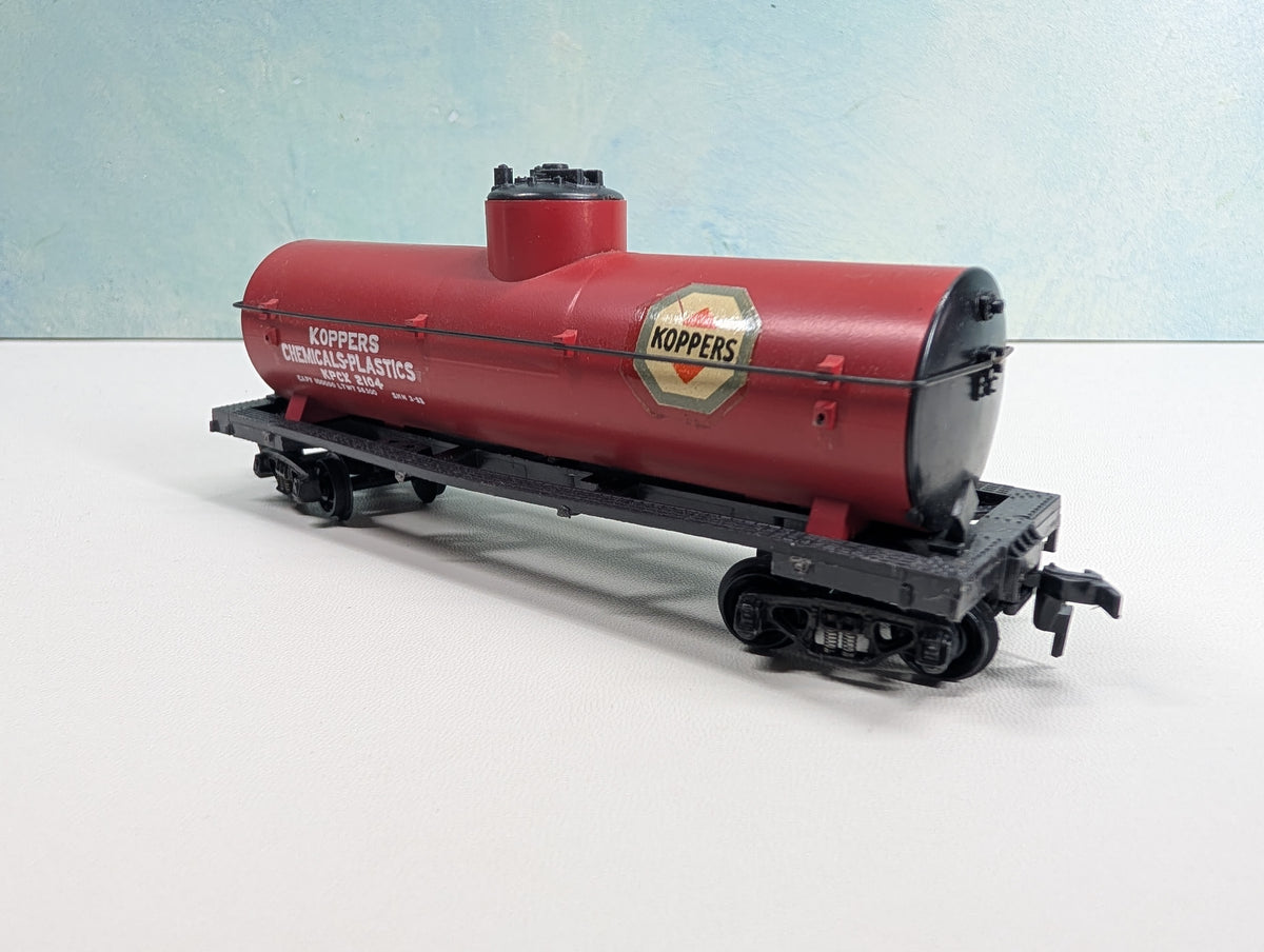 USED Varney HO Scale Single Dome Tank Car Koppers Chemicals KPCX #2104