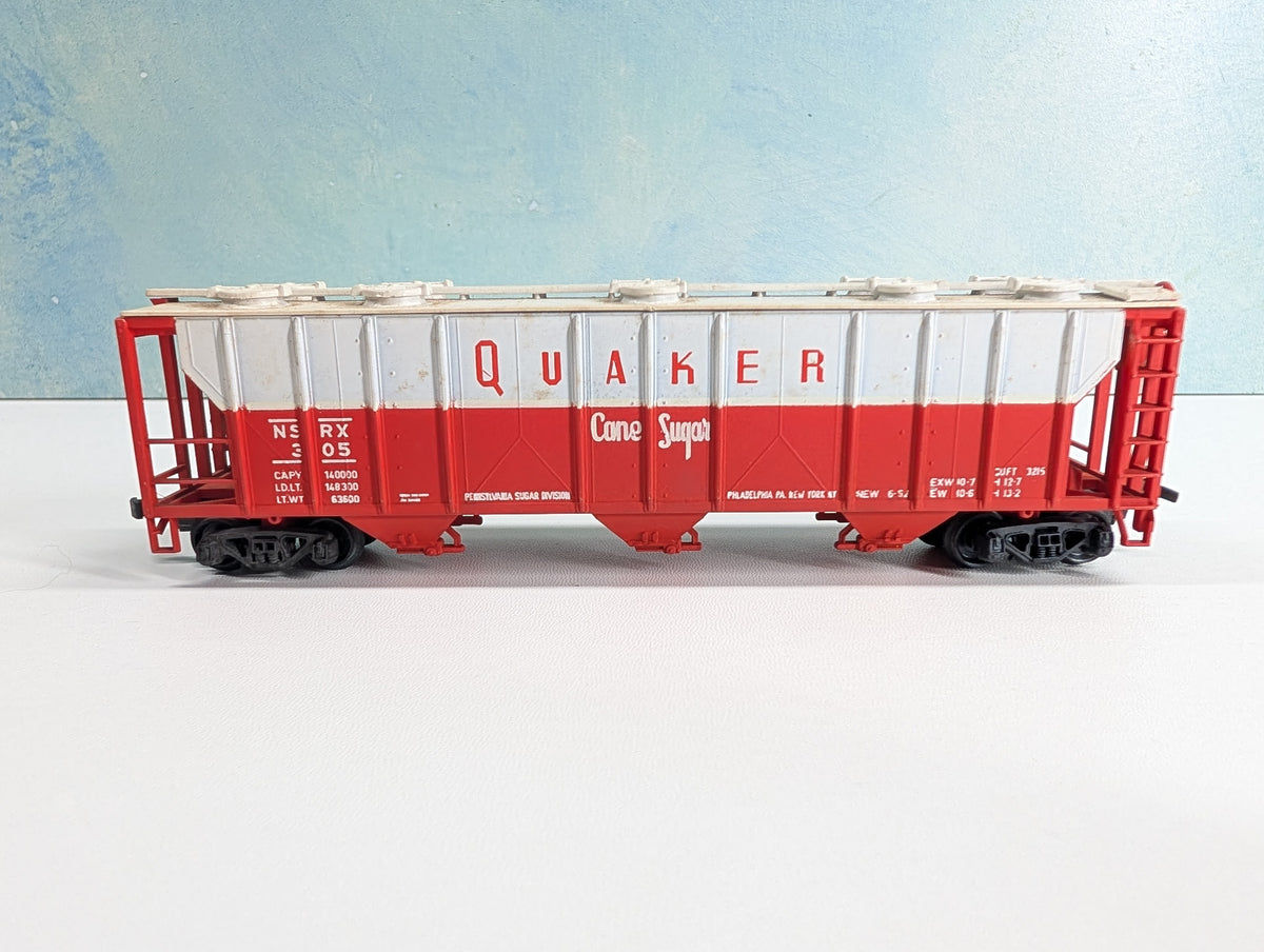 USED HO Scale Covered Hopper Quaker Cane Sugar NSRX #305