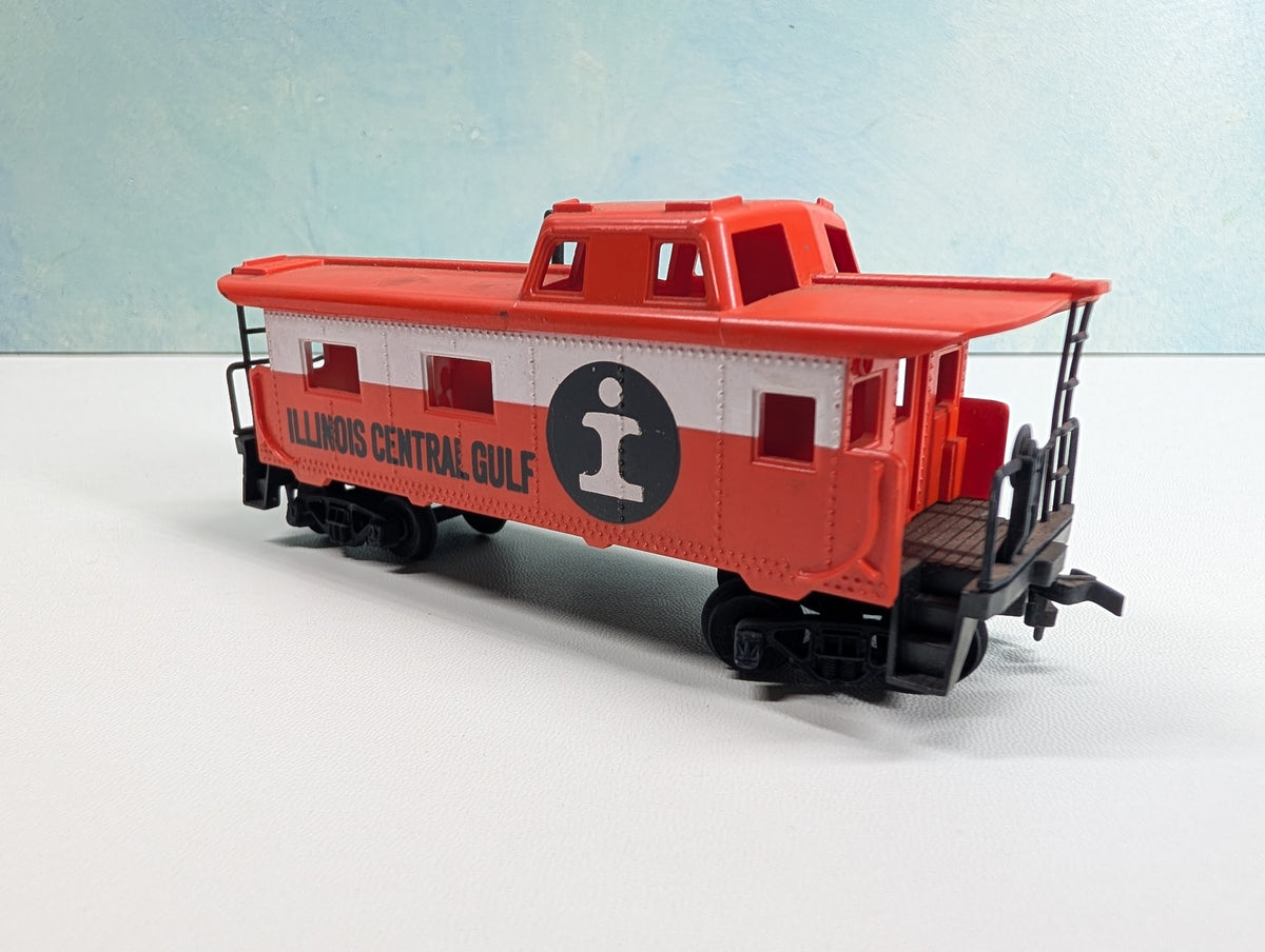 USED Tyco HO Scale Caboose Illinois Central Gulf