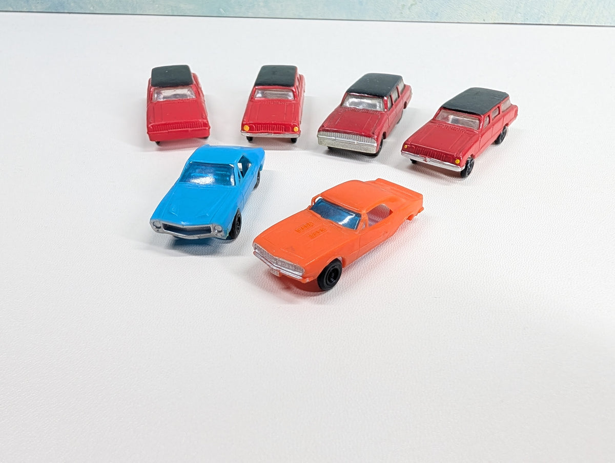 USED HO Scale Lot of Vehicles KIT (6 pcs)