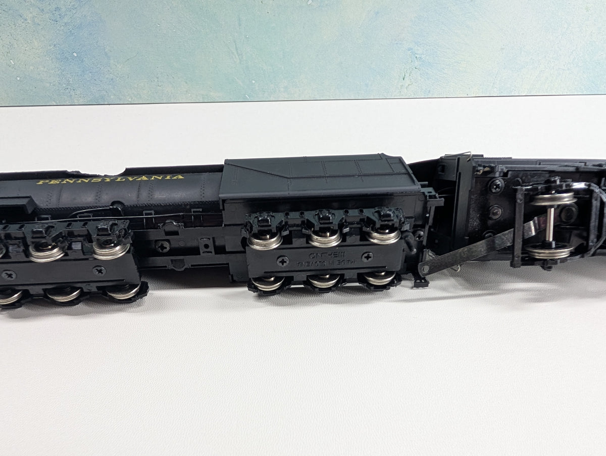USED Mehano HO Scale 4-8-2 Steam Locomotive Pennsylvania PRR #8800 Runs Great DC