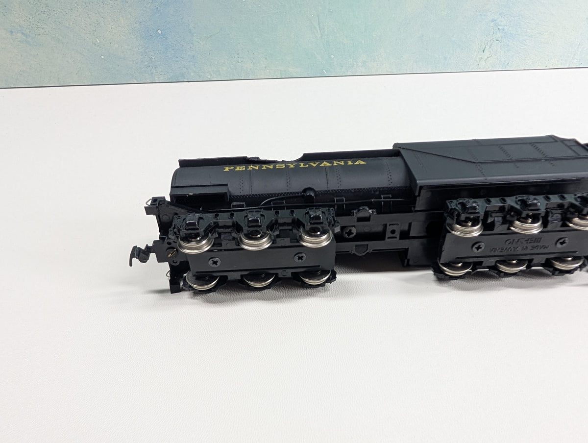 USED Mehano HO Scale 4-8-2 Steam Locomotive Pennsylvania PRR #8800 Runs Great DC