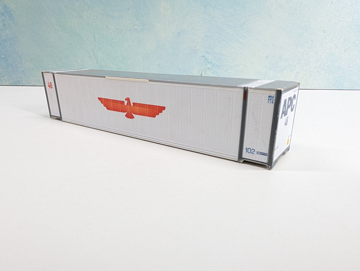 USED Walthers HO Scale 48' Container APC APLU #483718