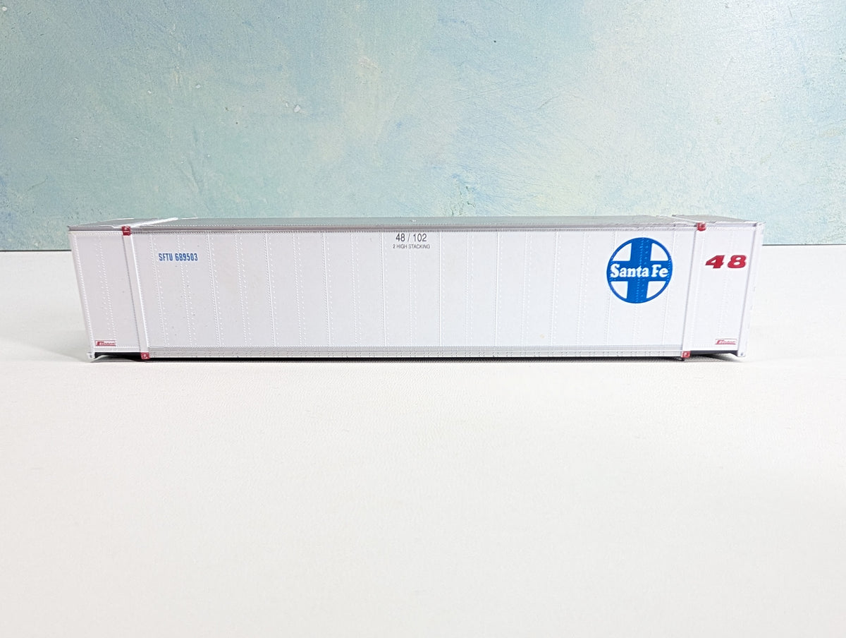 USED Athearn HO Scale 48' Container Santa Fe SFTU #689503