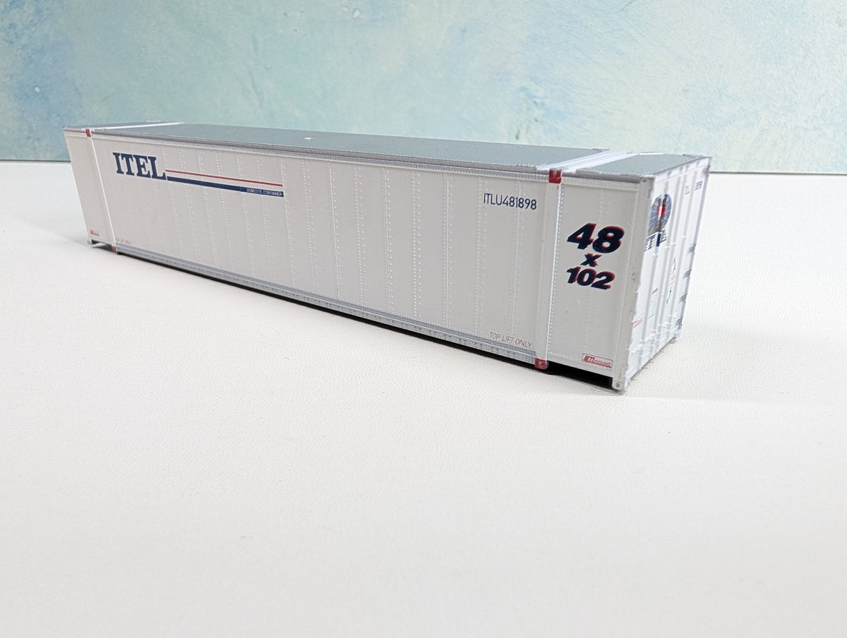 USED Athearn HO Scale 48' Container ITEL ITLU #481898