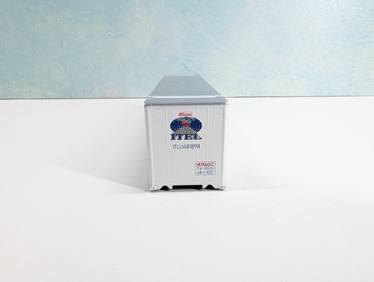 USED Athearn HO Scale 48' Container ITEL ITLU #481898