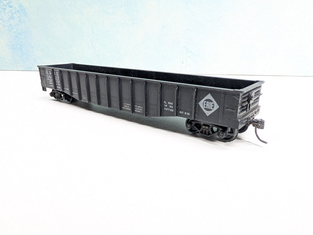 USED Athearn HO Scale 50' Gondola Erie #14427