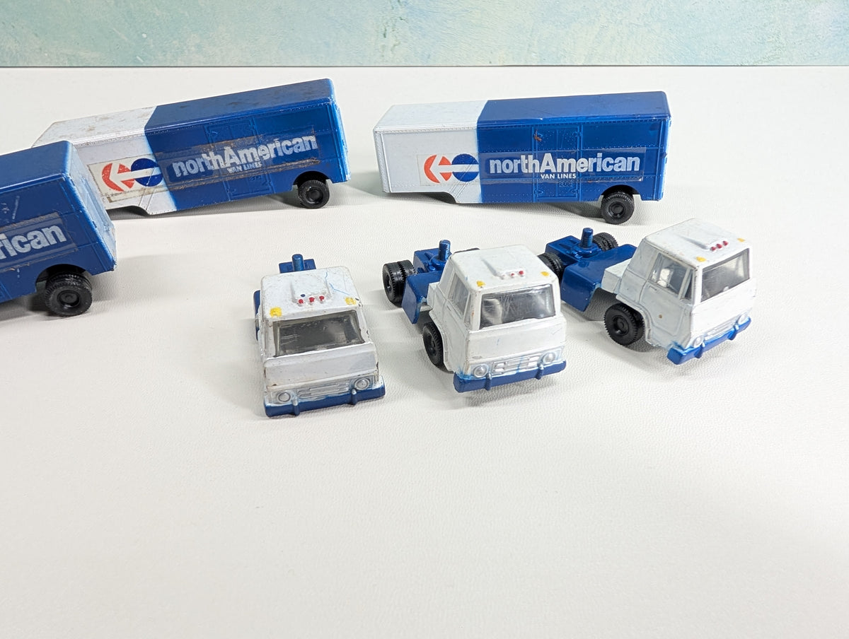 USED Bachmann 2302 HO Scale Lot of North American Trailers and Cabs