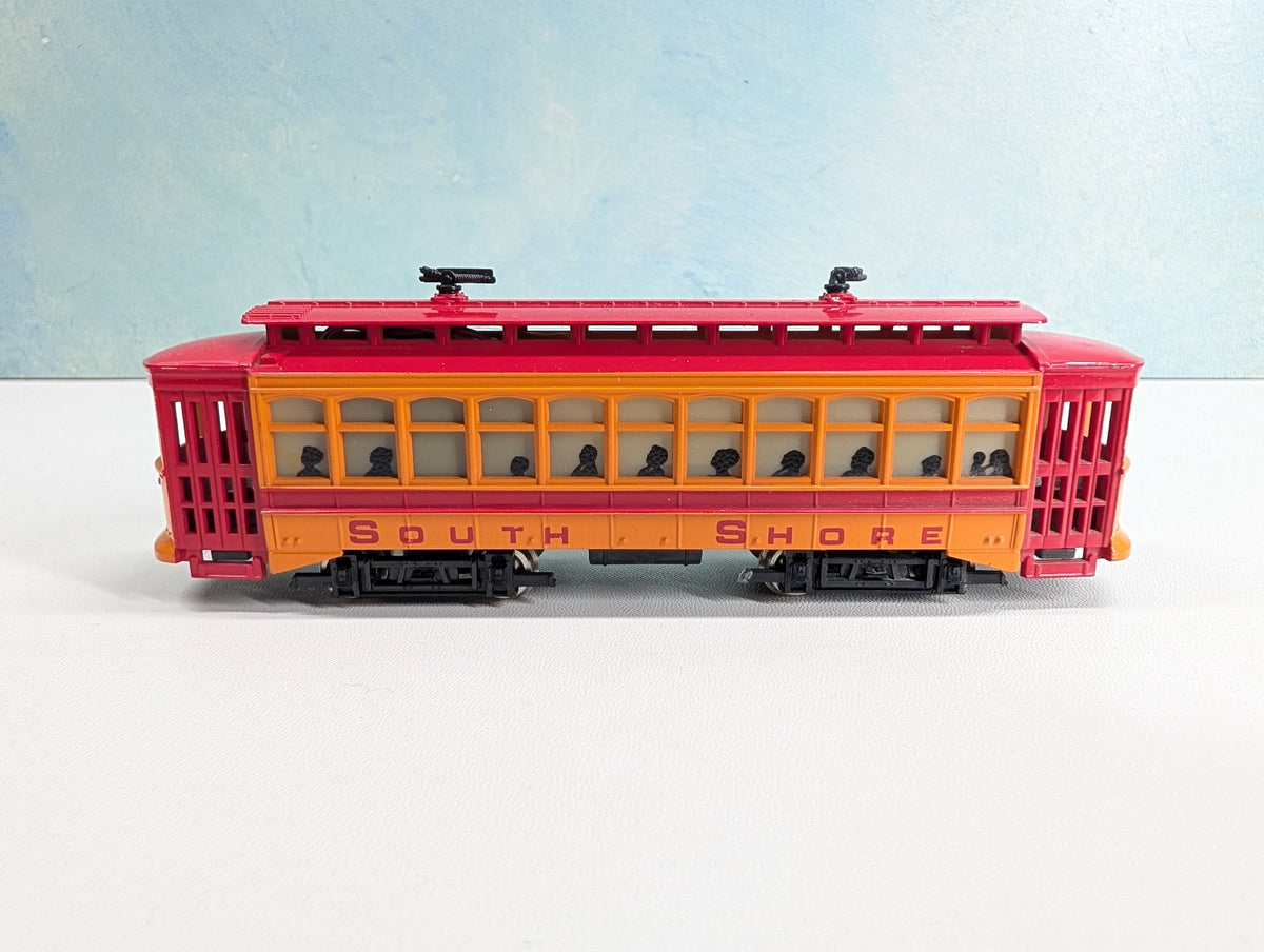 USED Bachmann HO Scale Brill Trolley w/ Lights South Shore Tested! DC