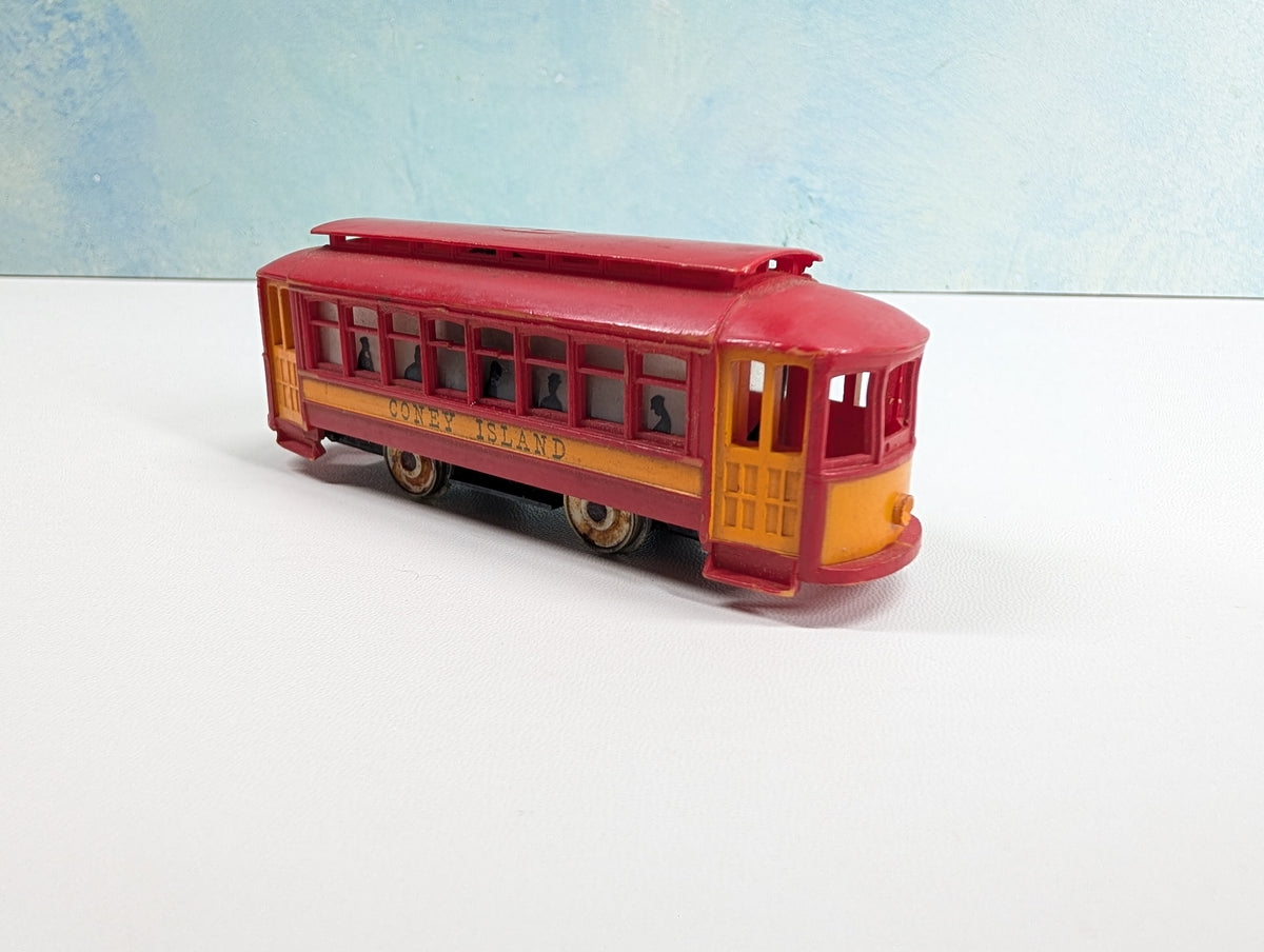 USED Tyco HO Scale Street Trolley Coney Island Tested! Rare DC
