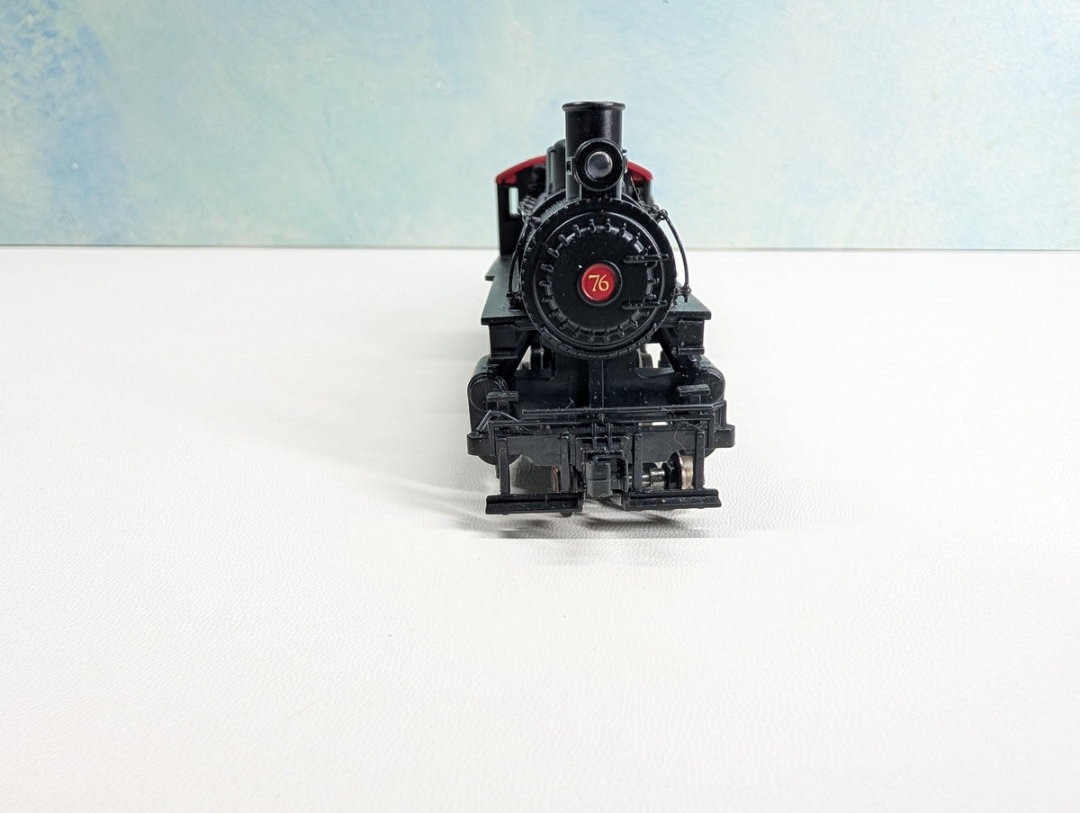 USED Bachmann HO Scale 2-6-2 Steam Locomotive Pennsylvania PRR #76 Runs Great DC