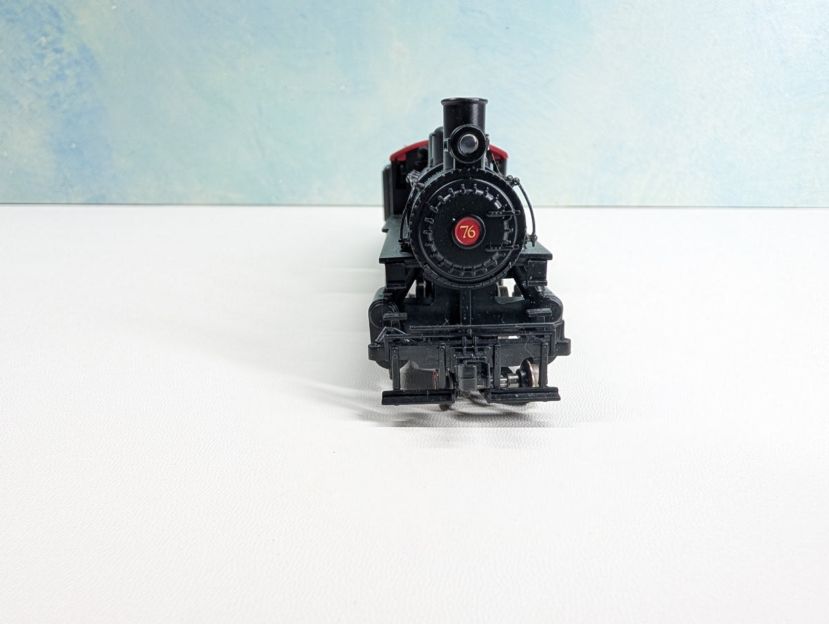 USED Bachmann HO Scale 2-6-2 Steam Locomotive Pennsylvania PRR #76 Runs Great DC
