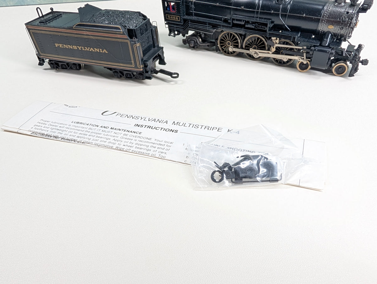 USED Bachmann 84114 HO Scale Pre-War K-4 Pacific Steam Locomotive Pennsylvania PRR #5404 Runs Great DC