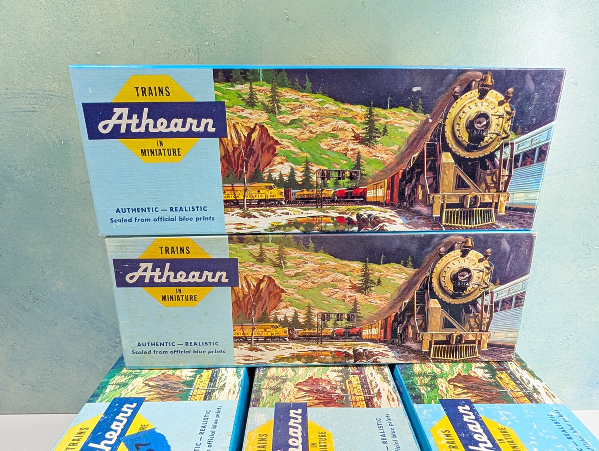 USED Athearn HO Scale Lot of Empty Long Train Boxes for Storage (14 pcs)