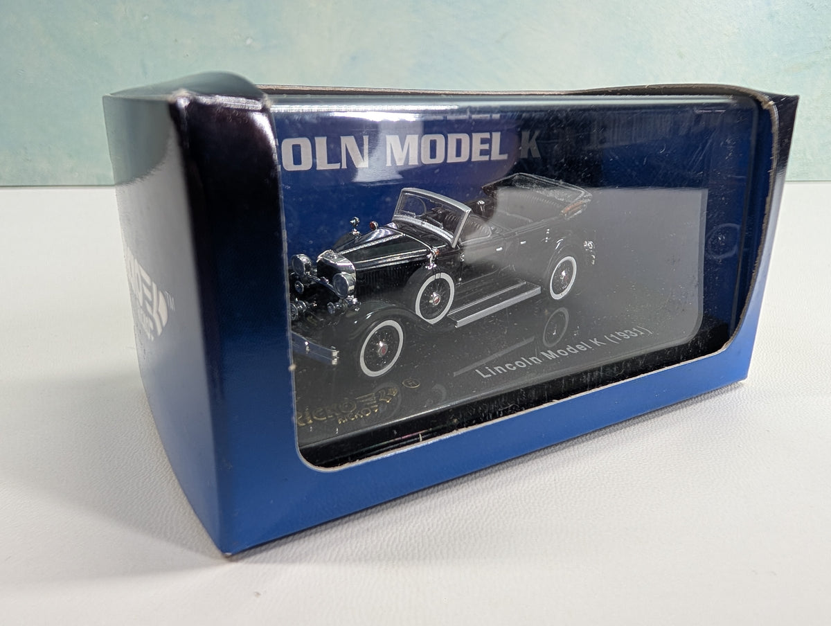 USED Ricko 38363 HO Scale Lincoln Model K 1931, Black