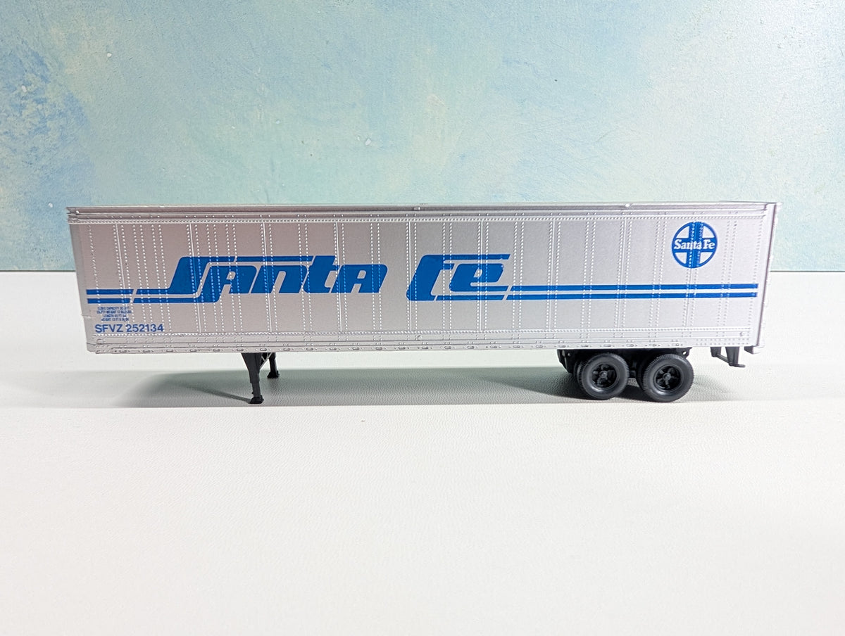 USED HO Scale 45' Trailer Santa Fe SFVZ #252134