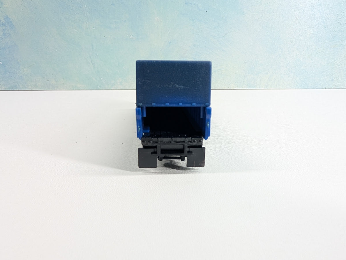 USED HO Scale 41' Covered Trailer, Blue