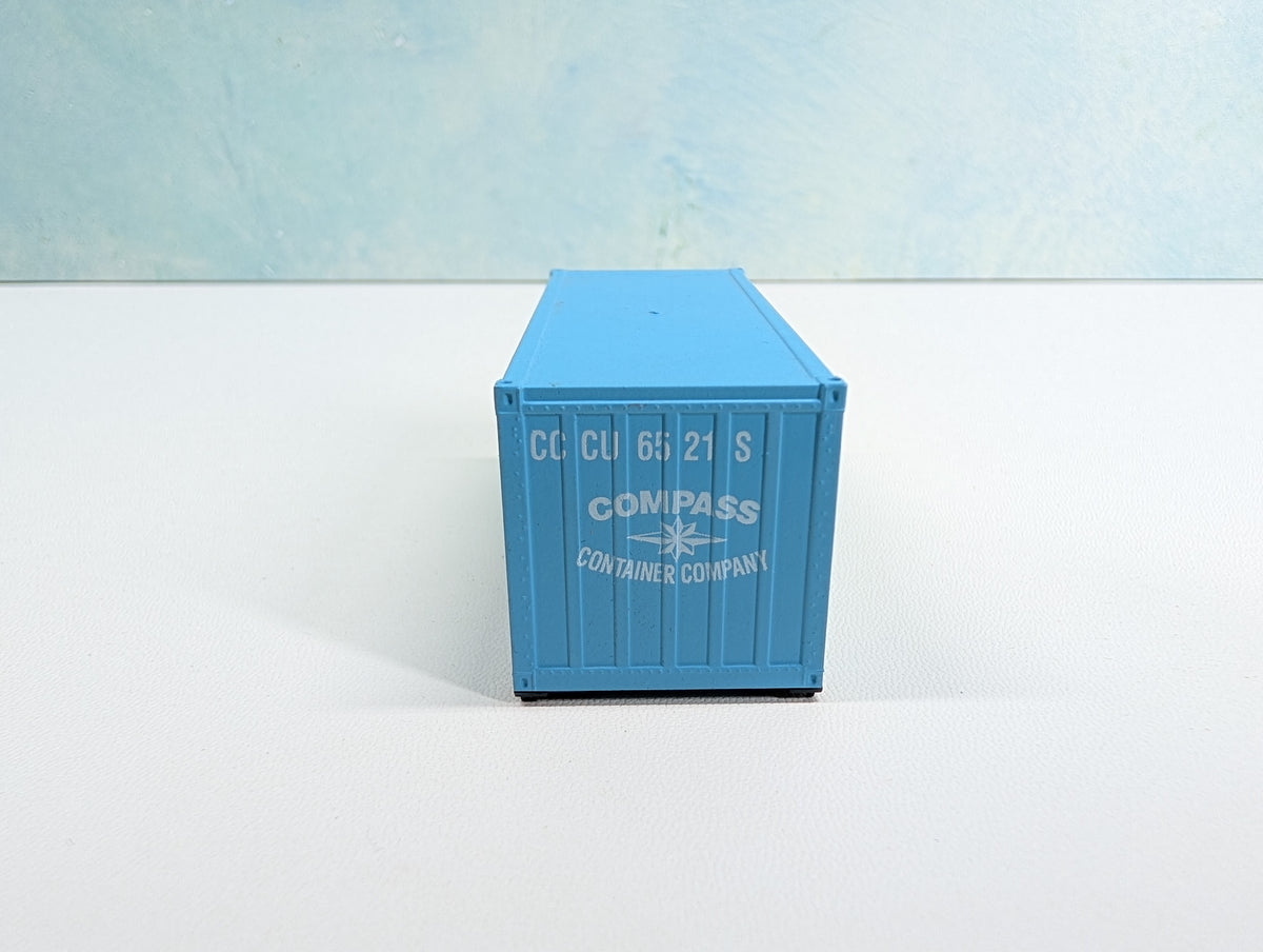 USED HO Scale 20' Container Compass Container CCCU #6521S