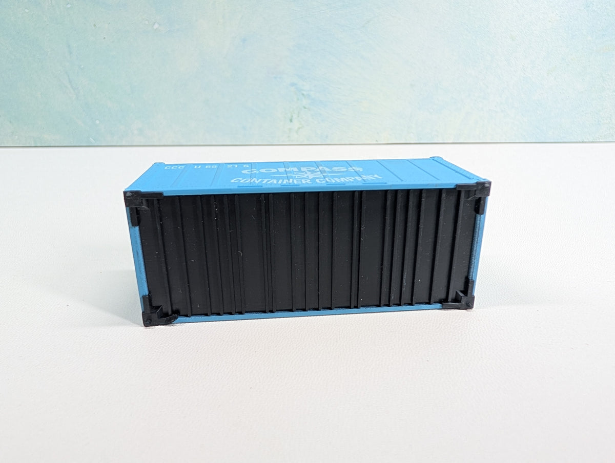USED HO Scale 20' Container Compass Container CCCU #6521S