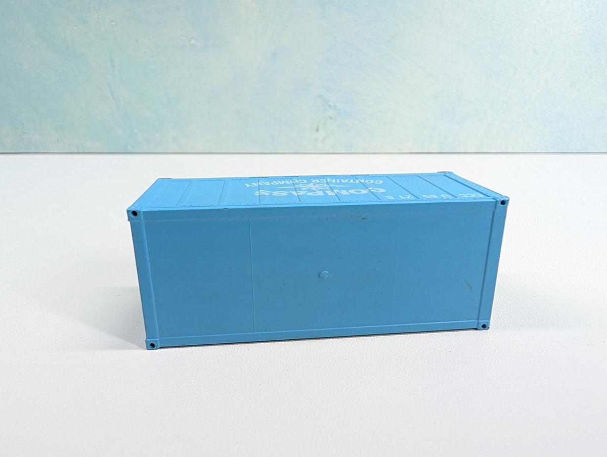 USED HO Scale 20' Container Compass Container CCCU #6521S