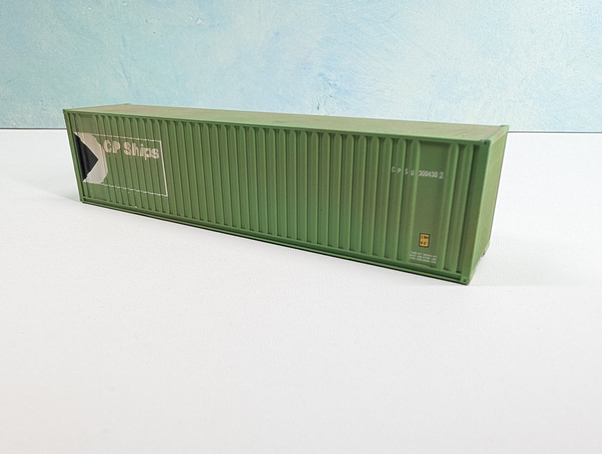 USED HO Scale 40' Container CP Ships CPSU #300430