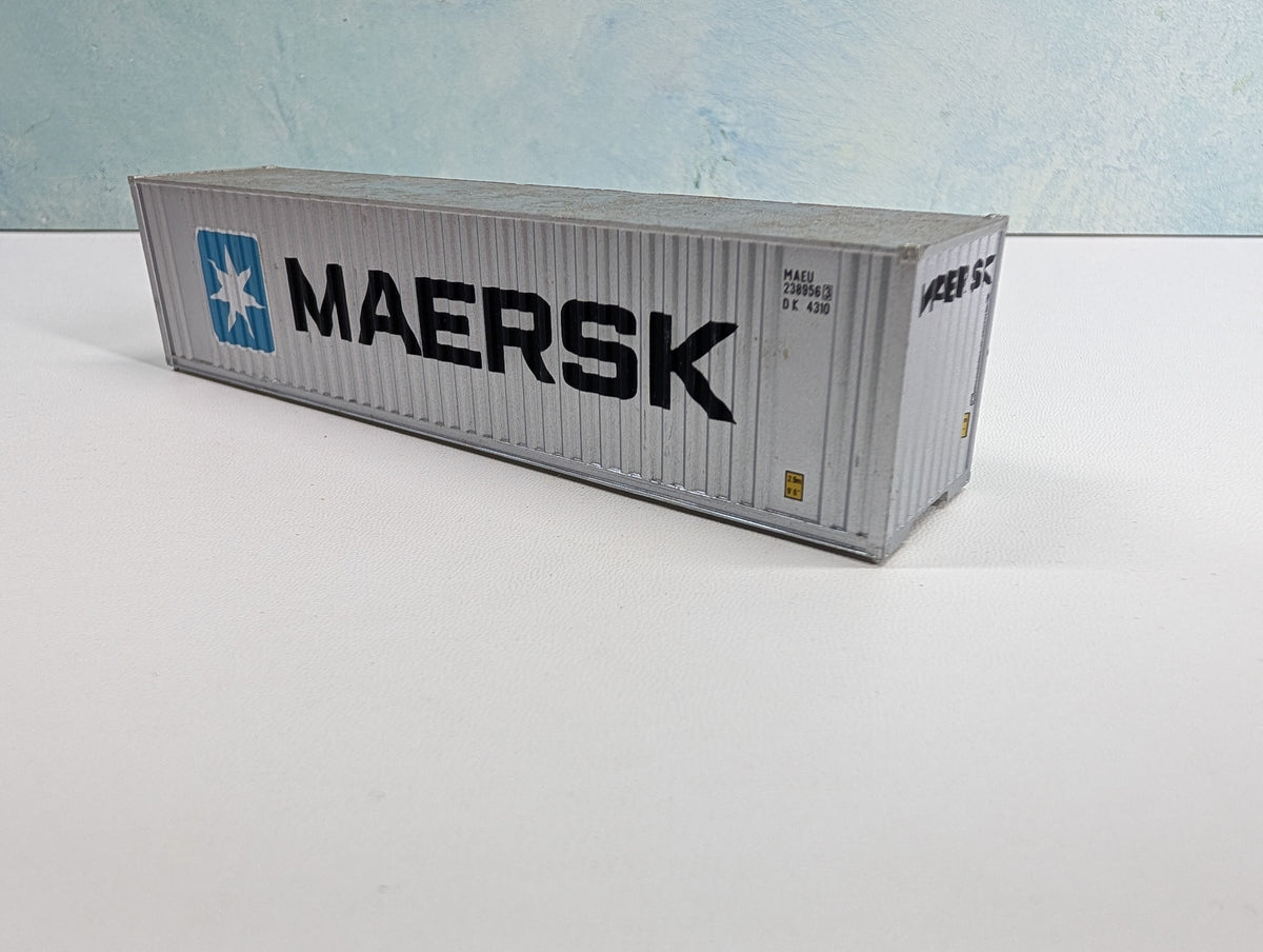 USED HO Scale 40' Container Maersk MAEU #238956