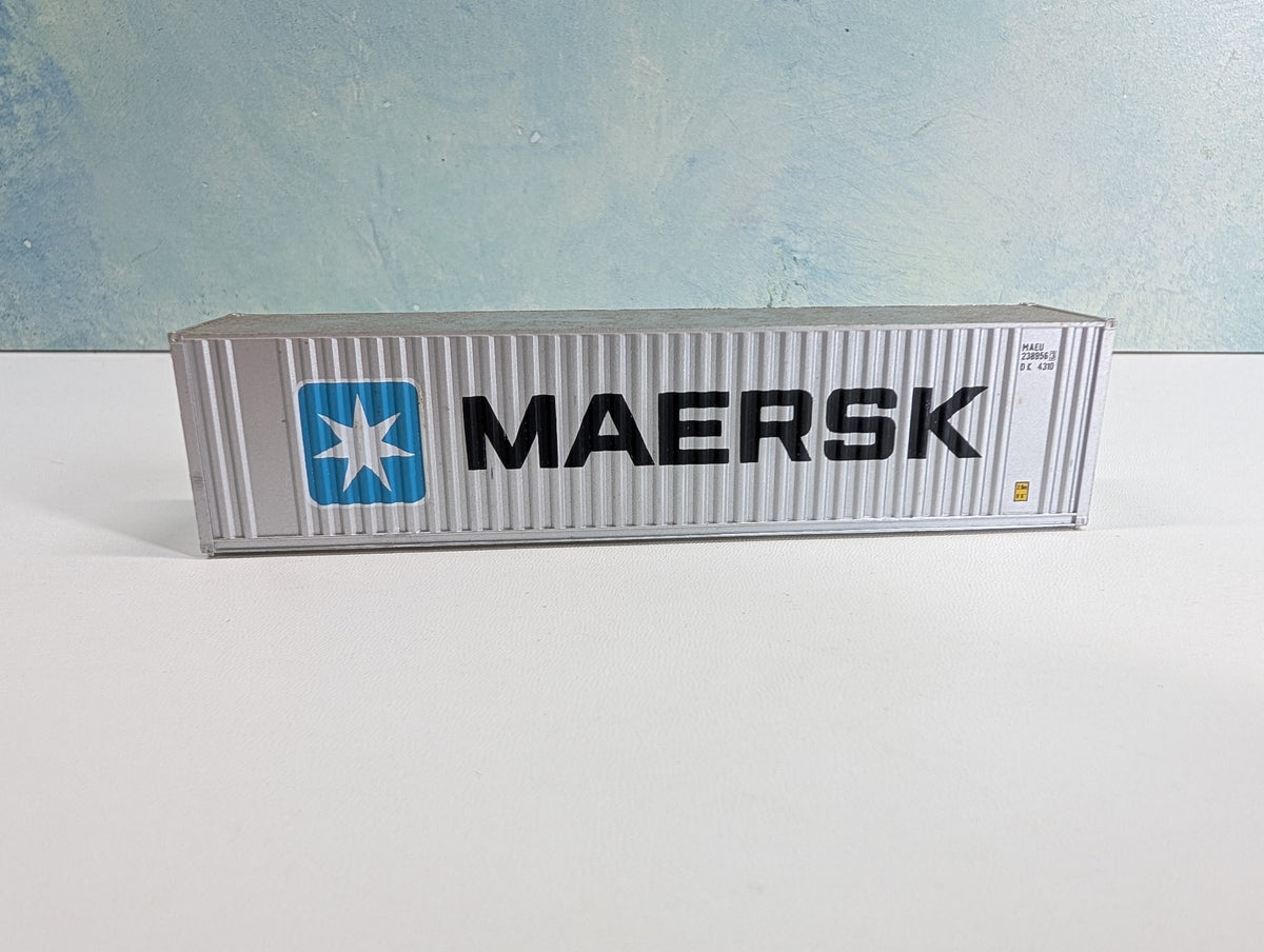 USED HO Scale 40' Container Maersk MAEU #238956