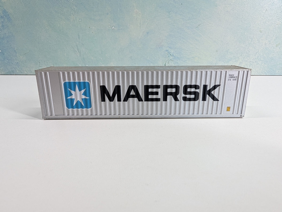 USED HO Scale 40' Container Maersk MAEU #238956
