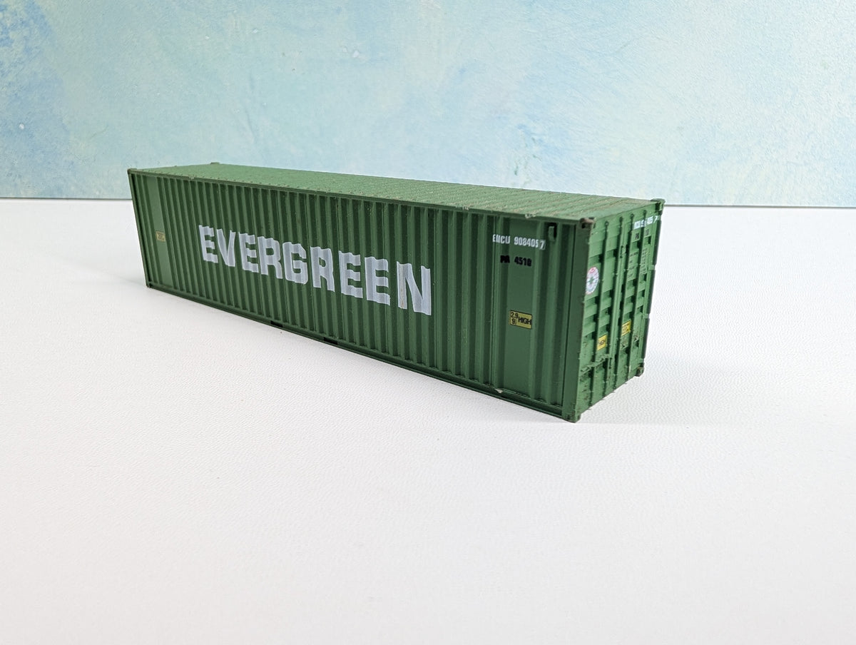 USED HO Scale 40' Container Evergreen EMCU #908405