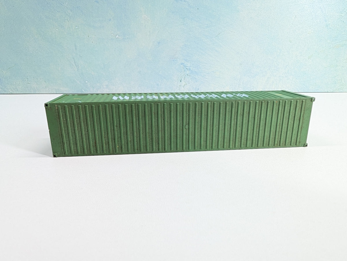 USED HO Scale 40' Container Evergreen EMCU #908405