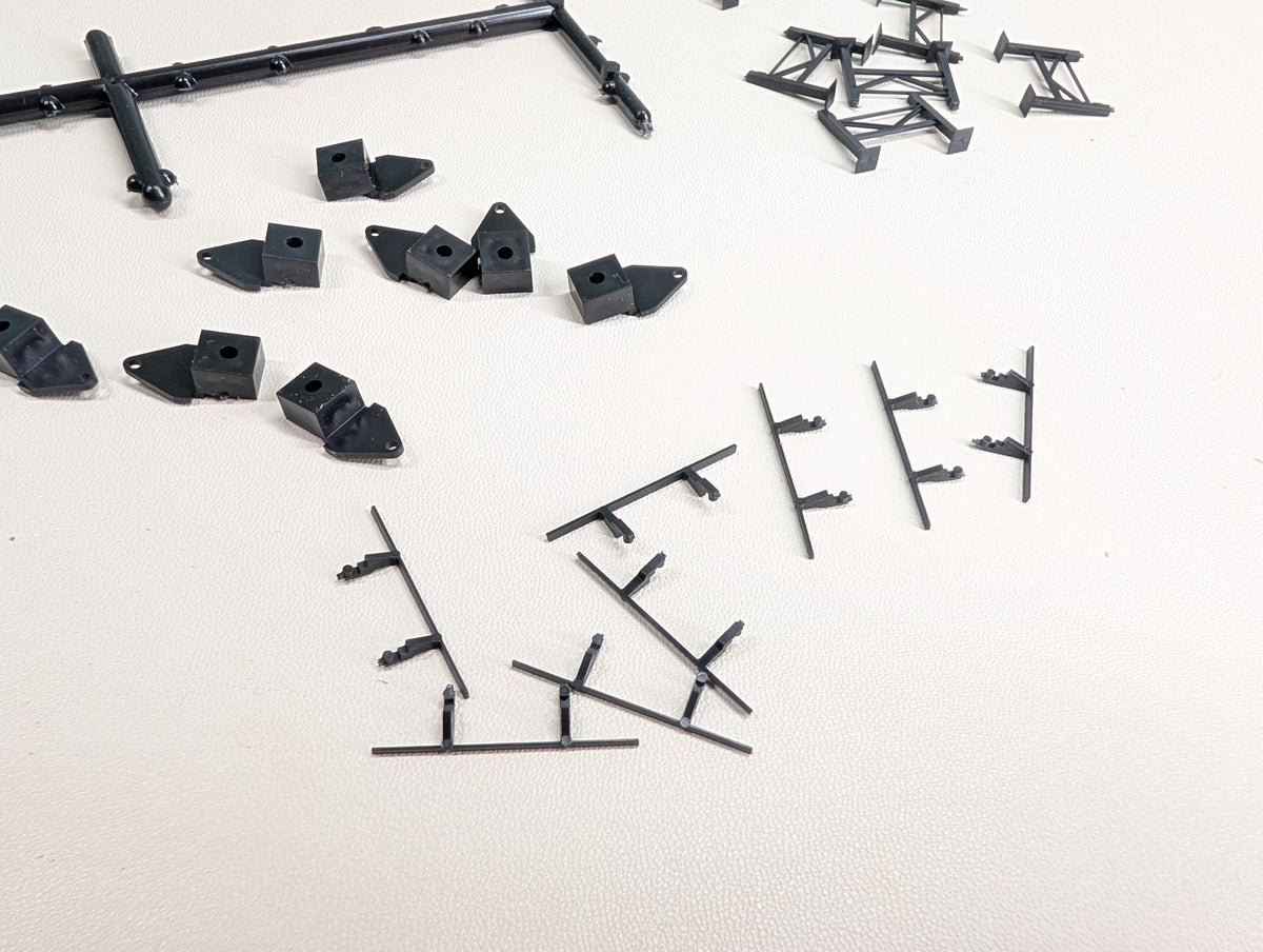 USED Bowser HO Scale Roadrailer Parts and Pieces