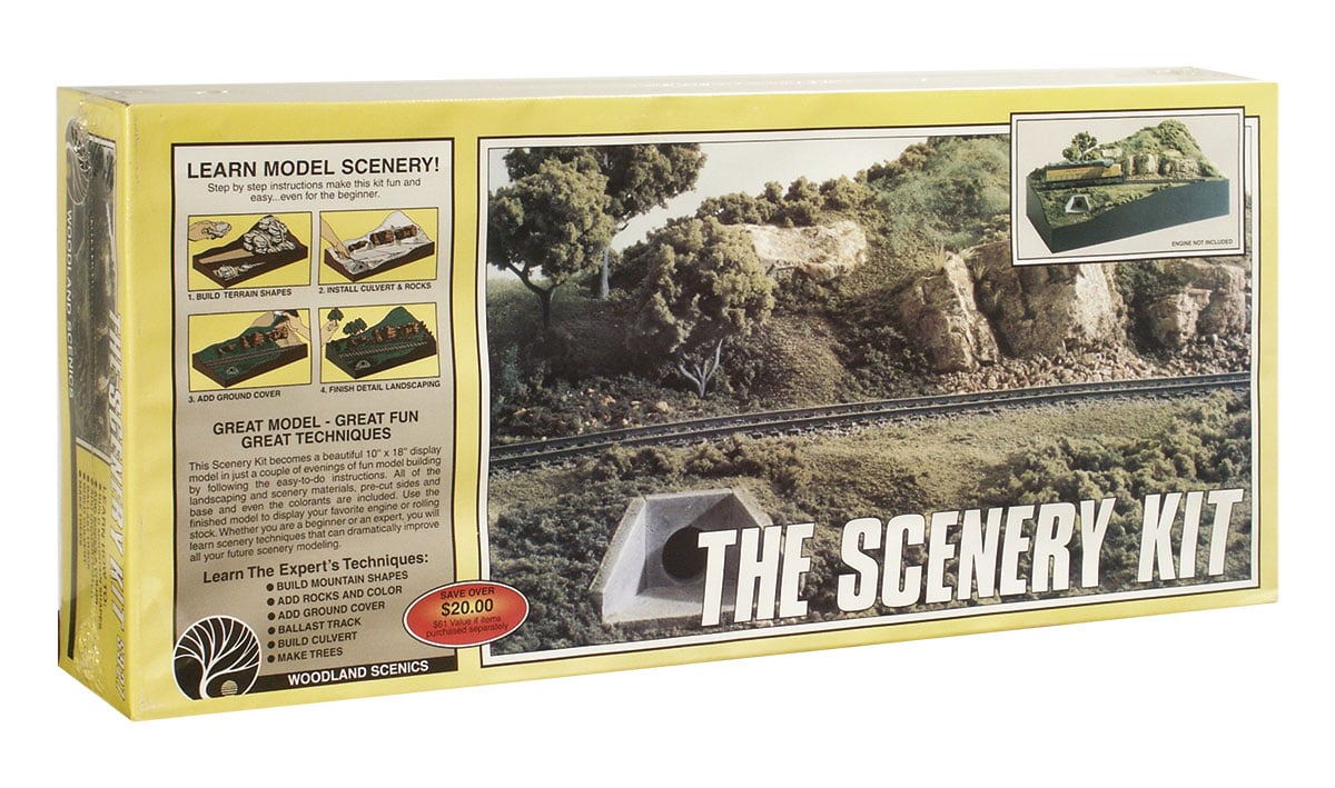 Woodland Scenics S927 Multi Scale The Scenery Kit