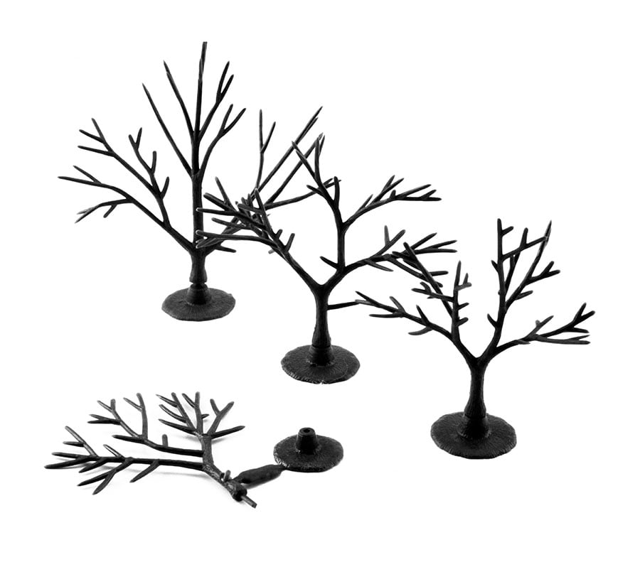 Woodland Scenics TR1121 MULTI Scale Tree Armatures 2" to 3" (Deciduous)
