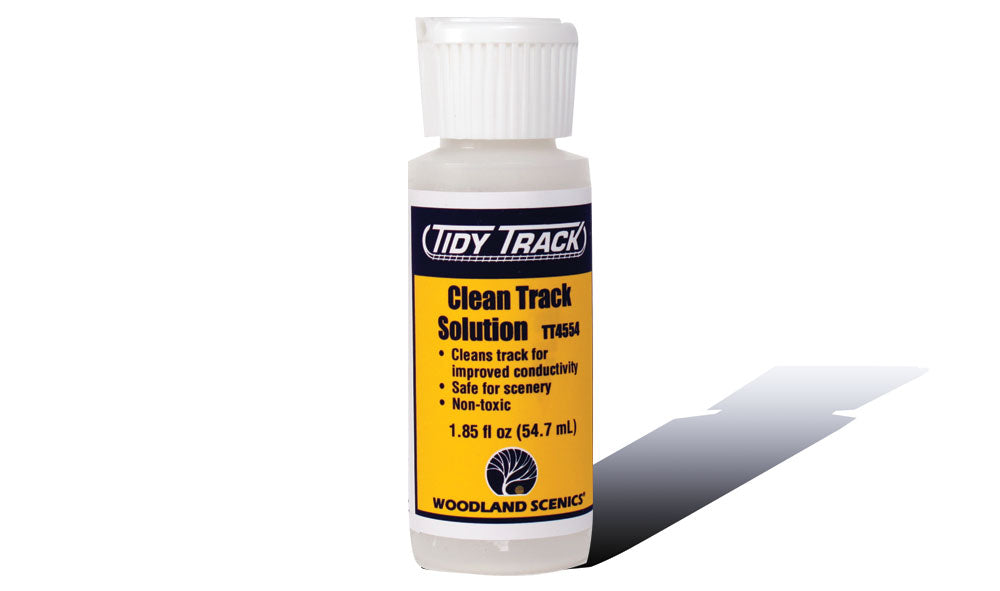 Woodland Scenics TT4554 MULTI Scale, Tidy Track Clean Track Solution (1.85 fl oz)