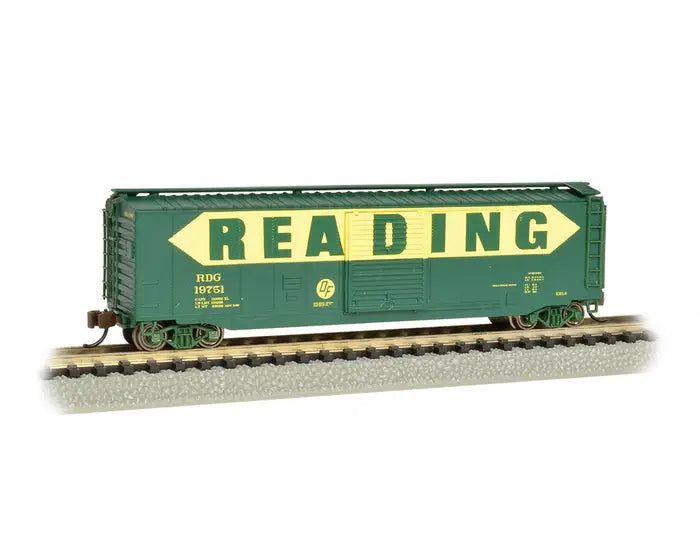 Bachmann 19461 N Scale 50' Sliding Door Box Car Reading RDG #19751