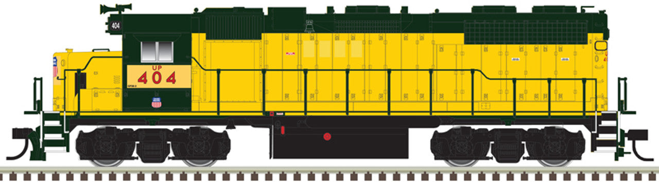 Atlas Master 10004091 HO Scale, GP38 Diesel Locomotive, Union Pacific UP #404, EX-CNW (Gold ESU LokSound 5)