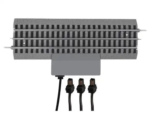 Lionel 6-81314 O, FasTrack Power Block Lock-on (3 ports) Track only