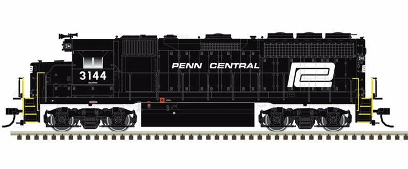 Atlas Master 10004039 HO Scale, GP40 Locomotive, Penn Central #3144, Gold (DCC LokSound 5)