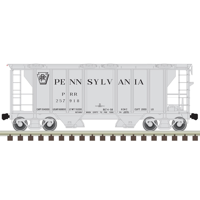 Atlas Trainman 20006568 HO Scale, PS-2 Covered Hopper, Pennsylvania #257901