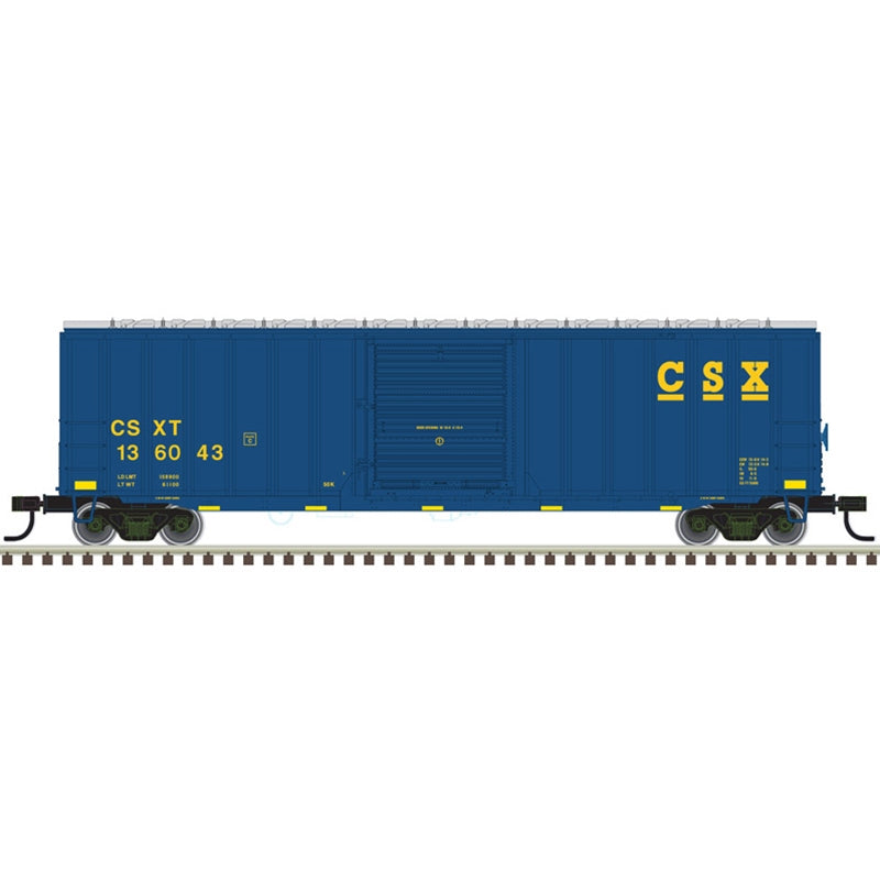 Atlas Trainman 20006716 HO Scale, 50'6" BOX CAR, CSX #136043
