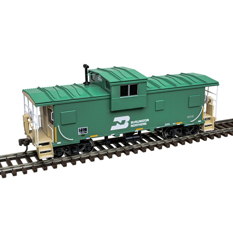 Atlas Master 50007302 N Scale International Extended-Vision Caboose Burlington Northern #12510