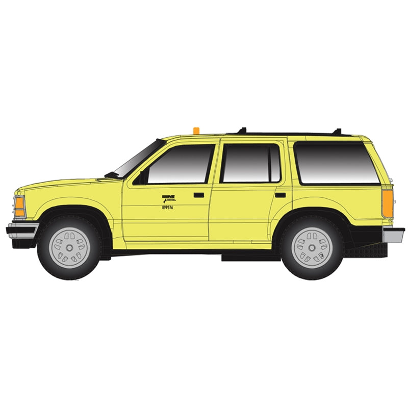 Atlas 30000158 HO Scale 1993 Ford Explorer Norfolk Southern Yellow
