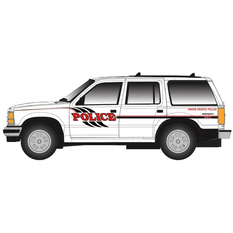 Atlas 30000162 HO Scale 1993 Ford Explorer Union Pacific Police