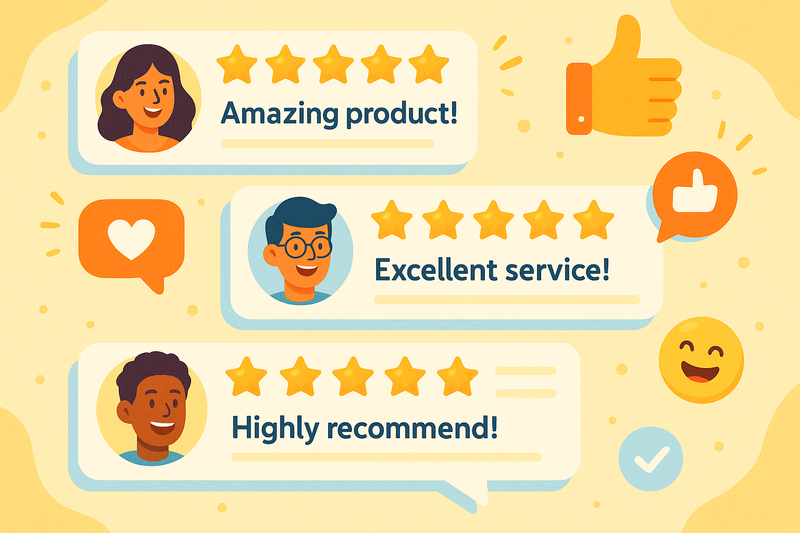 happy customer reviews