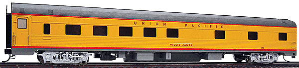 Walthers 932-9611 HO Scale Heritage Series Budd 10-6 Sleeper Union Pacific Willie James #202
