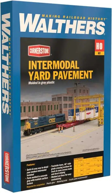 Walthers 933-4120 HO Scale Intermodal Yard Pavement KIT