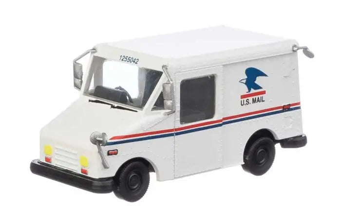 Walthers 949-12252 HO Scale Long Life Vehicle (LLV) Mail Truck -- United States Postal Service(R) (1980s Scheme) USPS